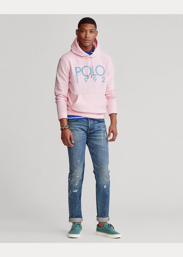 Polo 1992 hoodie sales pink